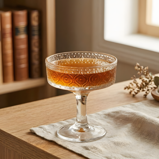 Glass Cup Set - 6 Pcs